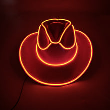 Load image into Gallery viewer, LED Cowboy Party Hat