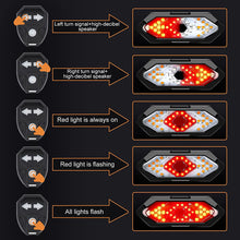 Load image into Gallery viewer, Waterproof Night Riding Bike Steering Tail Light