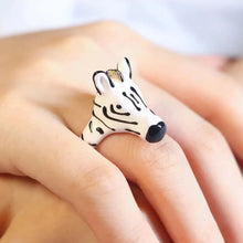 Load image into Gallery viewer, 3 Pcs/Set Cute Funny Animal Rings