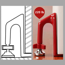 Load image into Gallery viewer, Bærbar alarm dørstopper