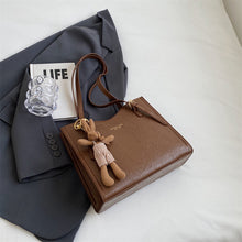 Load image into Gallery viewer, Women's Minimalist Zipper Tote Bag