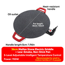 Load image into Gallery viewer, Non-Stick Electric BBQ Grill with Temperature Control