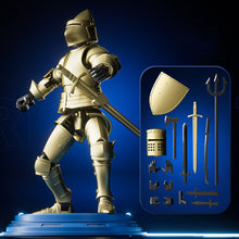 Load image into Gallery viewer, DIY Medieval Warrior Strong Magnetic Removable Articulated Doll