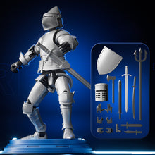 Load image into Gallery viewer, DIY Medieval Warrior Strong Magnetic Removable Articulated Doll