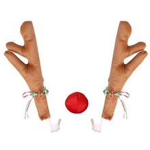 Load image into Gallery viewer, Premium Reindeer Car Kit Antlers