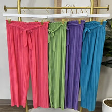 Load image into Gallery viewer, High Waisted Pleated Versatile Pants