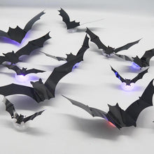 Load image into Gallery viewer, 3D-flaggermusdesign LED-dekorasjon
