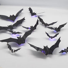 Load image into Gallery viewer, 3D-flaggermusdesign LED-dekorasjon