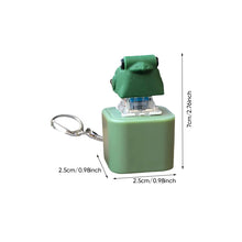 Load image into Gallery viewer, Rechargeable Sound &amp; Light Fidget Toy Keychain