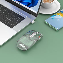 Load image into Gallery viewer, Wireless Bluetooth Transparent Mouse
