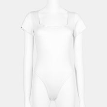 Load image into Gallery viewer, Square Neck Thong Bodysuits