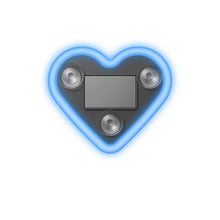 Load image into Gallery viewer, Solar-Powered Heart Neon Ambient Light for Car Rear Window