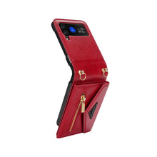 Load image into Gallery viewer, Crossbody Wallet Case of Women for Samsung Galaxy Z Flip3 5G/ Flip4