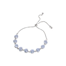 Load image into Gallery viewer, Diamond Silver Zircon Bracelet