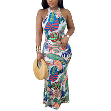 Load image into Gallery viewer, Casual Simplicity Floral Printing Dress