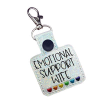 Load image into Gallery viewer, Emotional Support Coworker Keychain