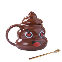 Load image into Gallery viewer, Naughty Prank Poop Ceramics Mug