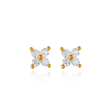 Load image into Gallery viewer, Mini Flower Stud Earrings