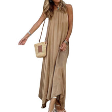 Load image into Gallery viewer, Women's Casual Summer Backless Slip Dress