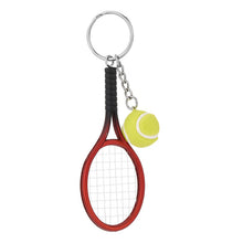 Load image into Gallery viewer, Mini Tennis Racket Keychain