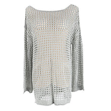 Load image into Gallery viewer, Women's Crochet Hollow Out Cover Up