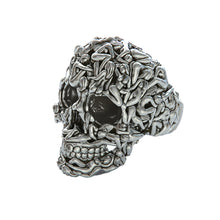 Load image into Gallery viewer, Gothic Death Skull Ring