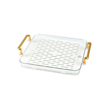 Load image into Gallery viewer, Light Luxury Draining Tea Tray