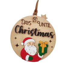 Load image into Gallery viewer, 3D Rotatable Christmas Countdown Pendant