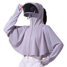 Load image into Gallery viewer, Ice Silk UV Protection Hooded Windbreaker Jacket