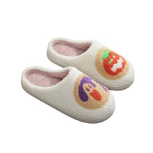 Load image into Gallery viewer, Halloween Cartoon Pattern Plush Slippers