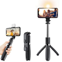 Load image into Gallery viewer, Selfie Stick-stativ med Bluetooth-fjernkontroll