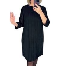 Load image into Gallery viewer, Straight Dress With Medium Length Sleeves