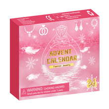 Load image into Gallery viewer, Jule-adventskalender Blindboks Smykker 24-delers sett