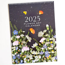 Load image into Gallery viewer, 2025 Flower Art Calendar