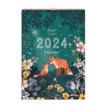 Load image into Gallery viewer, 2024 Wall Calendar of Nature and Wildlife Art
