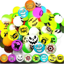 Load image into Gallery viewer, Glow-in-the-Dark Halloween Bouncy Balls