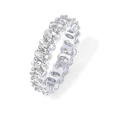 Load image into Gallery viewer, Oval Wide Zirconia Ring