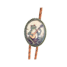 Load image into Gallery viewer, Banjo Frog Bolo Tie