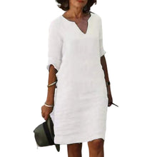 Load image into Gallery viewer, Women'S V-Neck Dress