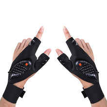 Load image into Gallery viewer, Adjustable LED Flashlight Gloves (1 pair)