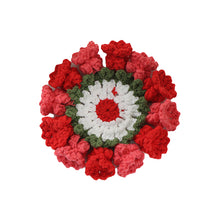 Load image into Gallery viewer, Hand Knit Crochet Suzuran Flower Coaster