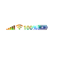 Load image into Gallery viewer, Reflekterende klistremerke for batterisignal (10 STK. )