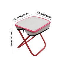 Load image into Gallery viewer, Portable Folding Camping Stool
