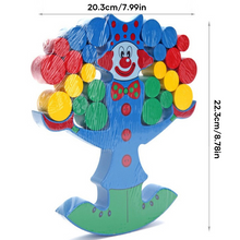 Load image into Gallery viewer, Wooden Clown Balancing Blocks