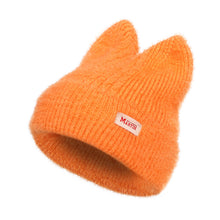 Load image into Gallery viewer, Cute Cat Ear Beanie Hat