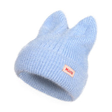 Load image into Gallery viewer, Cute Cat Ear Beanie Hat