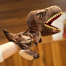 Load image into Gallery viewer, Plush dinosaurhånddukker
