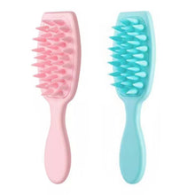 Load image into Gallery viewer, Silicone Scalp Massage Comb With Long Handle