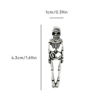 Load image into Gallery viewer, Ghostly Skeleton Exaggerated Punk Earrings