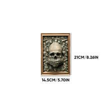 Load image into Gallery viewer, Three Wise Skulls Picture Frame Decor